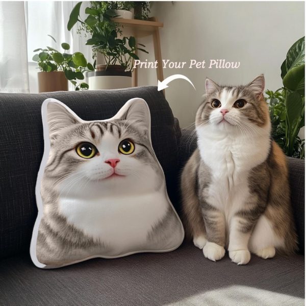 Custom Shaped Pet Pillow - Image 3